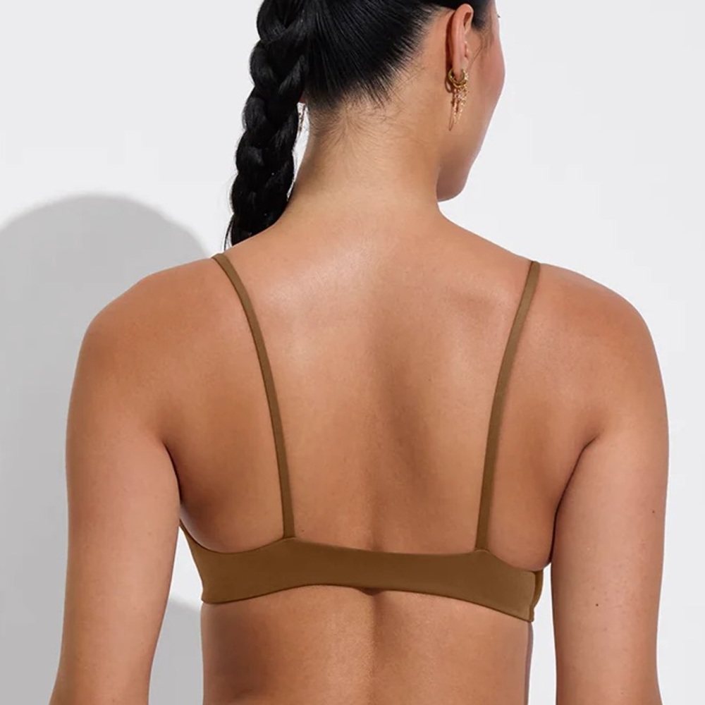 Left On Friday Sunday Top in Tan Lines - Picture 2 of 3